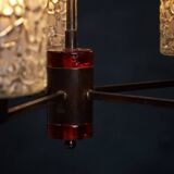 Lustre by Carl Fagerlund for Orrefors, 1950s