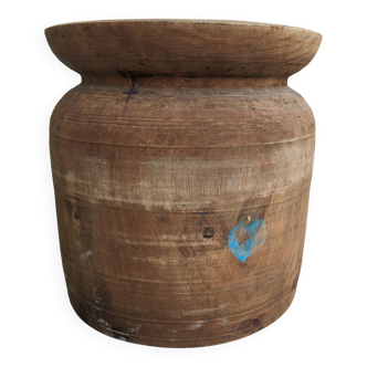 Nepalese wooden pot