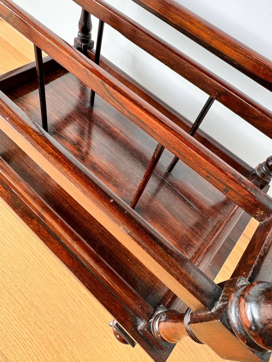 19th century Rio rosewood server