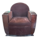 Fauteuil club art deco