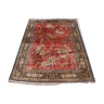 Tapis persan fait main en soie Ghoum  216 x 139 cm