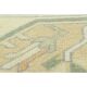 Vintage Turkish Oushak Handmade Wool Cotton Beige Area Rug 162x242