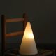 Teepee glass lamp (1980s)