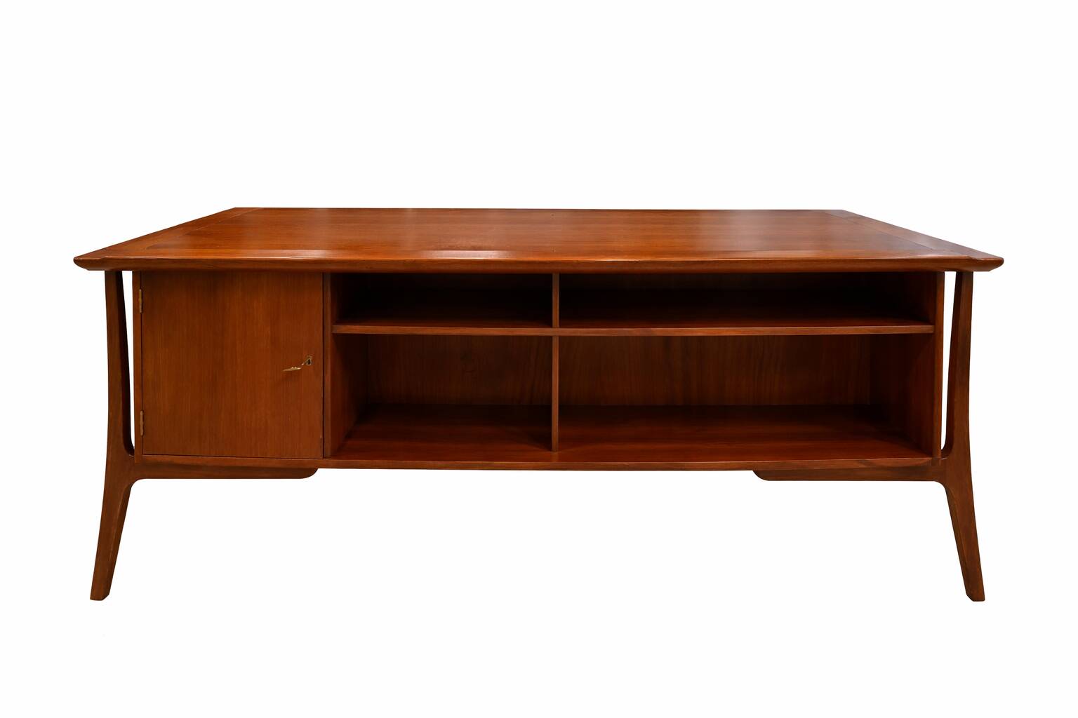Teak desk Svend Åge Madsen edition HP Hansen - 1960
