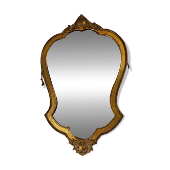 Miroir baroque doré vintage / miroir mural