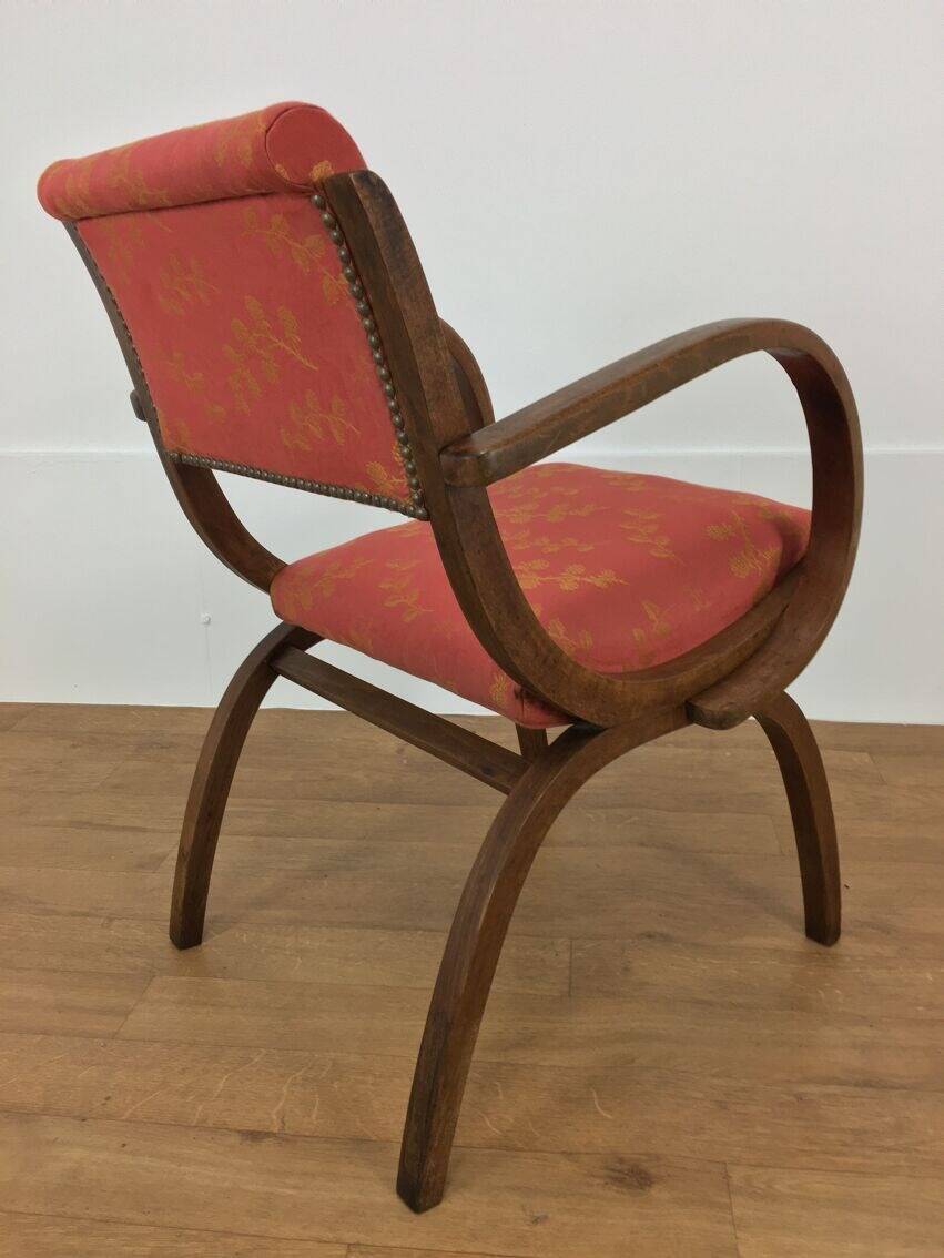 1940s bridge armchair