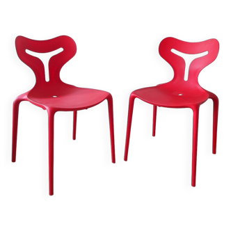 Pair of Calligaris chairs, Area 51 model