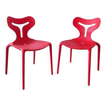 Pair of Calligaris chairs, Area 51 model