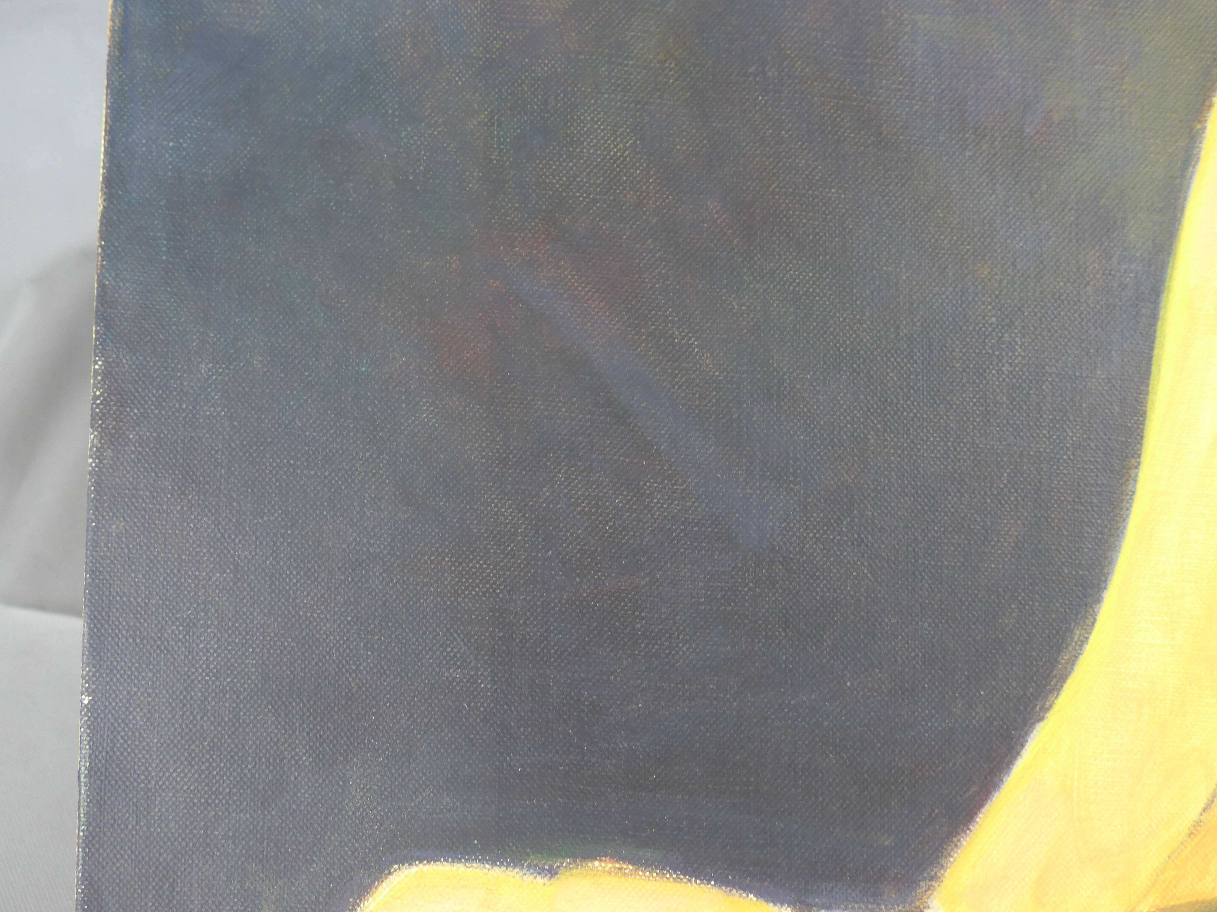 Canvas portrait of woman