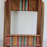 Ancienne chaise pliante en bois