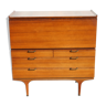 Retro style mahogany writing desk