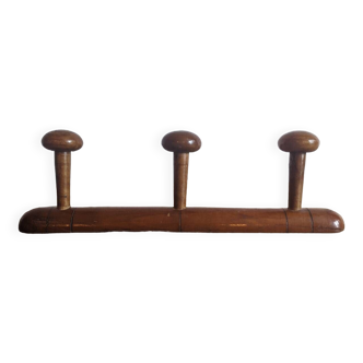 Wooden coat rack