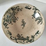 Fine earthenware bowl on a pedestal base – Grigny factory, circa 1830–1860