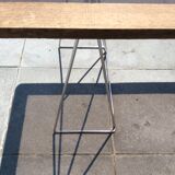 Coffee and high trestle table