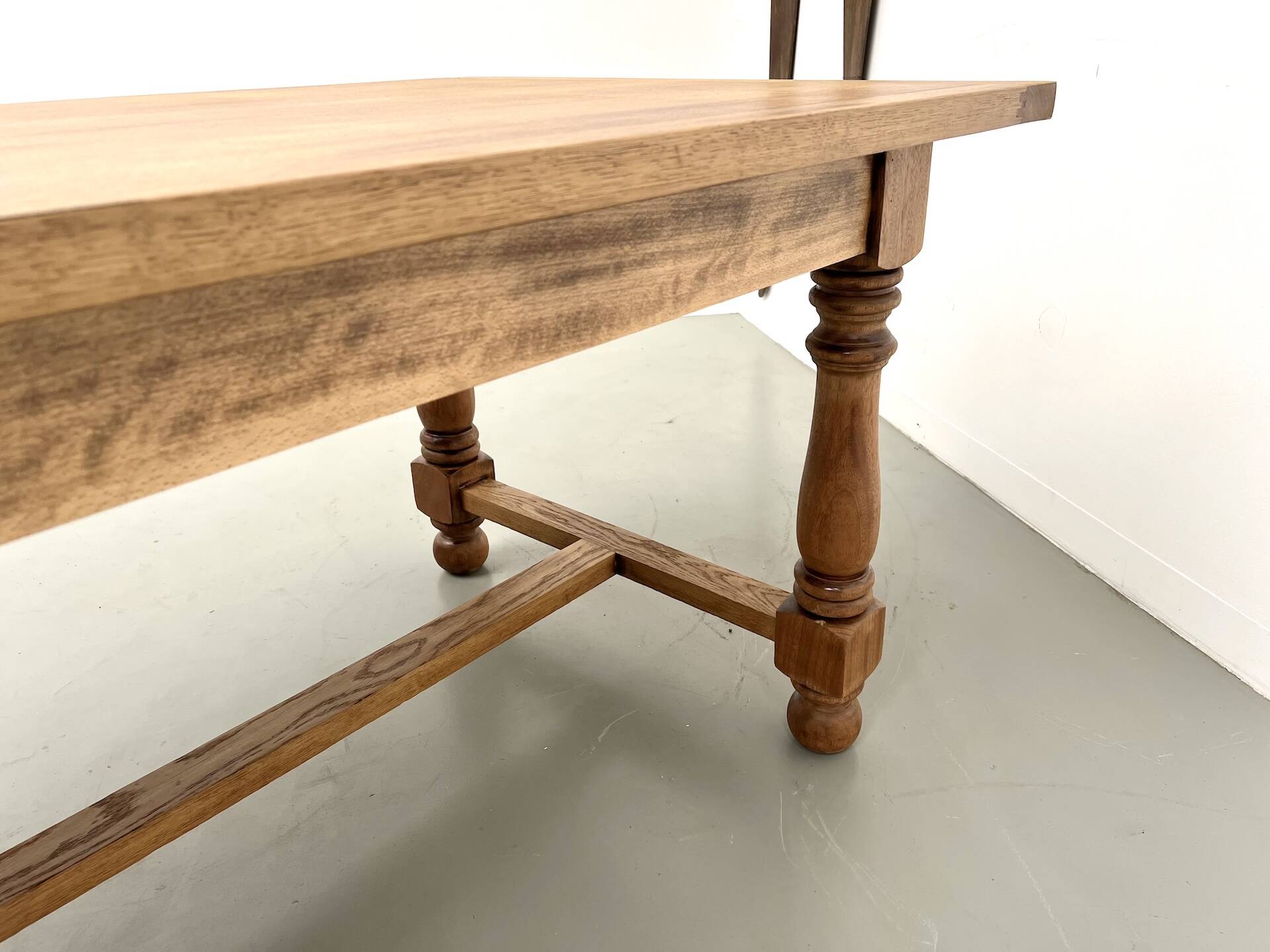 Oak and cherry table – 1970s