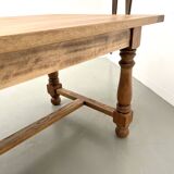 Oak and cherry table – 1970s