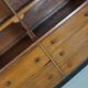 Large Antique Art Deco German Oak Chocolate Shop Cabinet, 1920s
