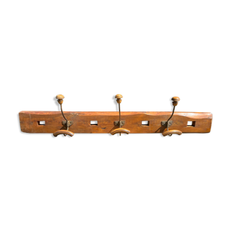 Vintage school coat rack