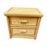 Convenient rattan jewelry chest