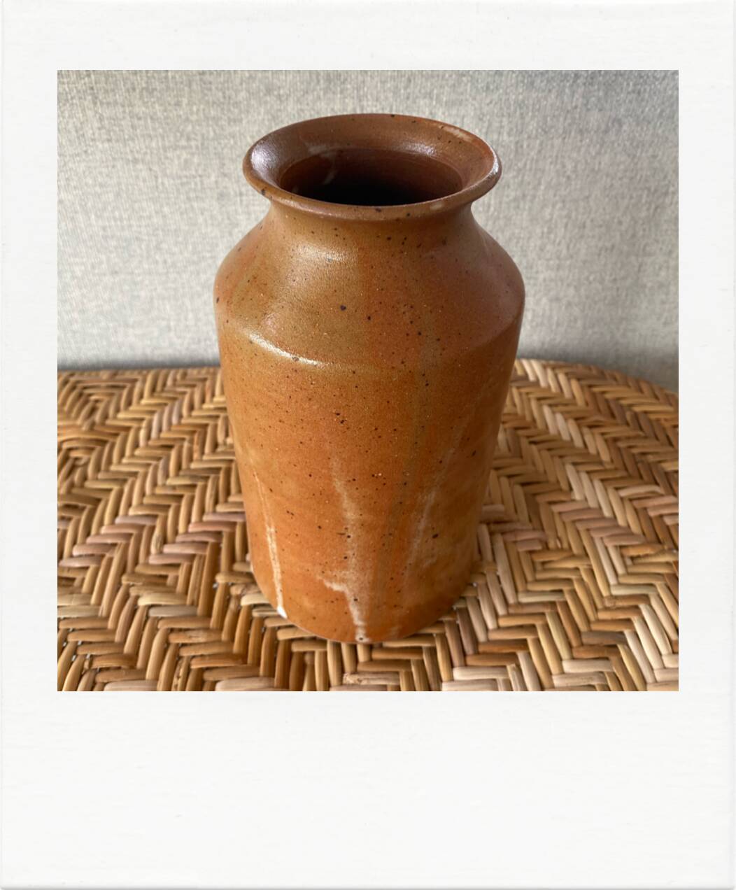 Stoneware vase