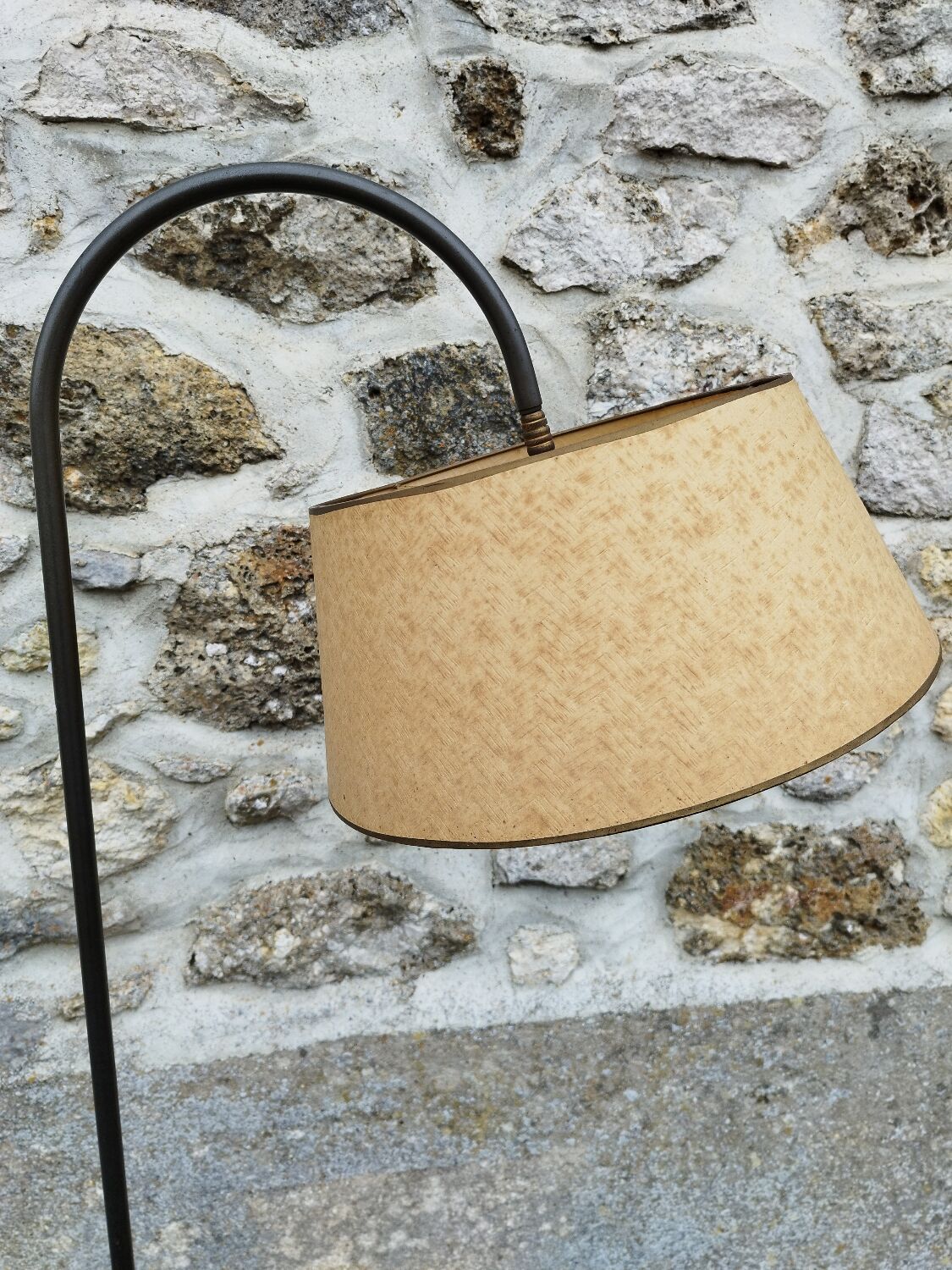 Vintage magazine rack lamp