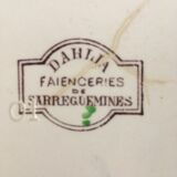 Sarreguemines earthenware pot