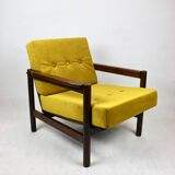 Fauteuil Vintage en Olive Jaune, 1970s