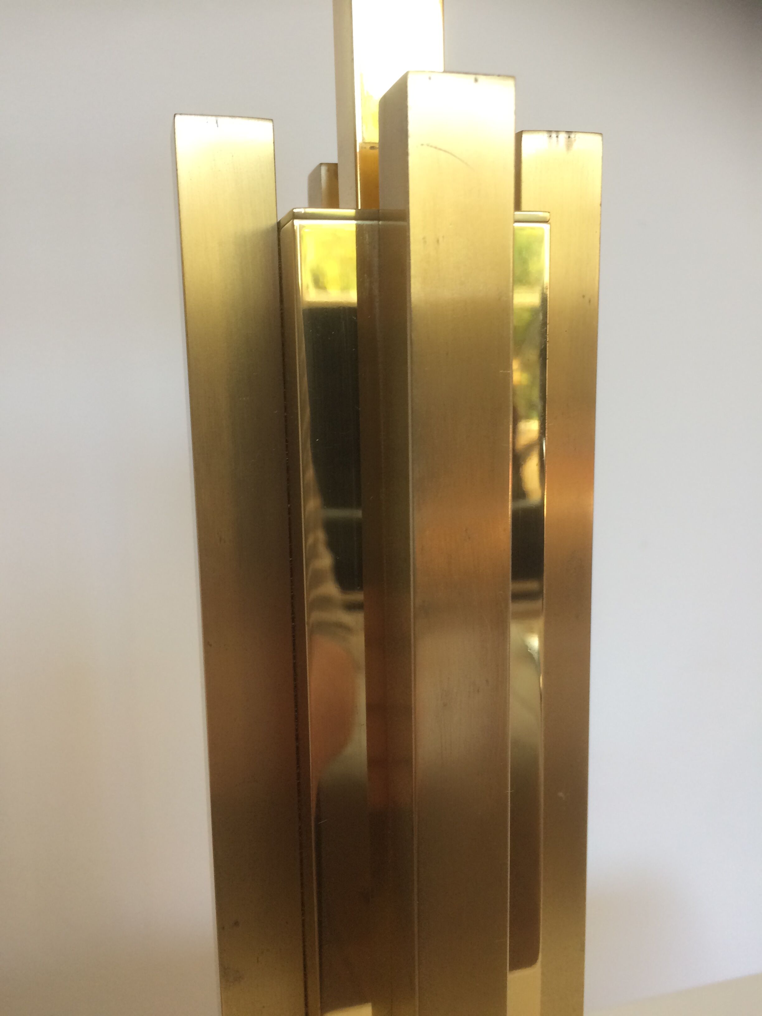 Vintage brass table lamp from Herda Netherlands, 1970