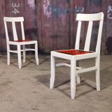 Pair of chairs Cruege reconstruction 1950