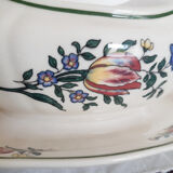 Villeroy and Boch porcelain saucière, Vieux Strasbourg model