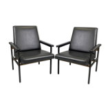 Pair of Vintage Adjustable Armchairs, Czechoslovakia, 1970's