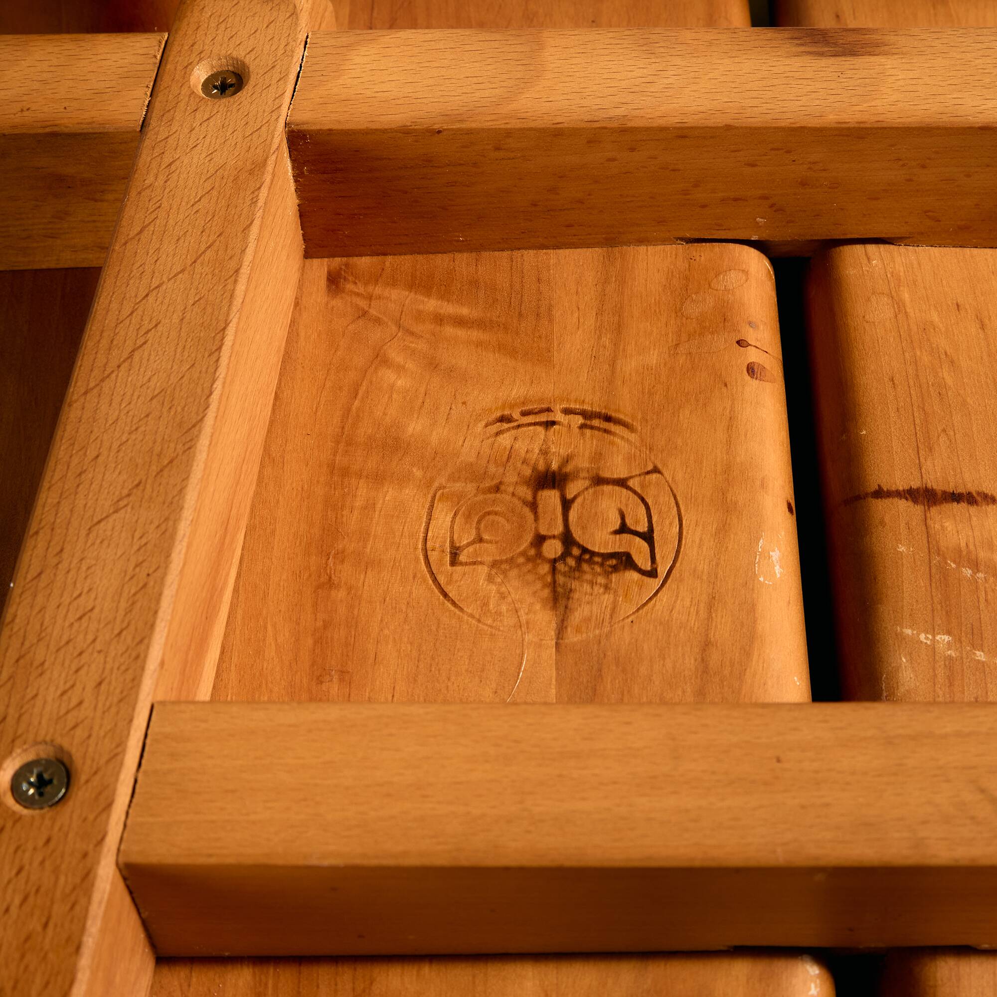 MK10590 Alder wood dining set by Erwin Berghammer for Team 7, Set of 7