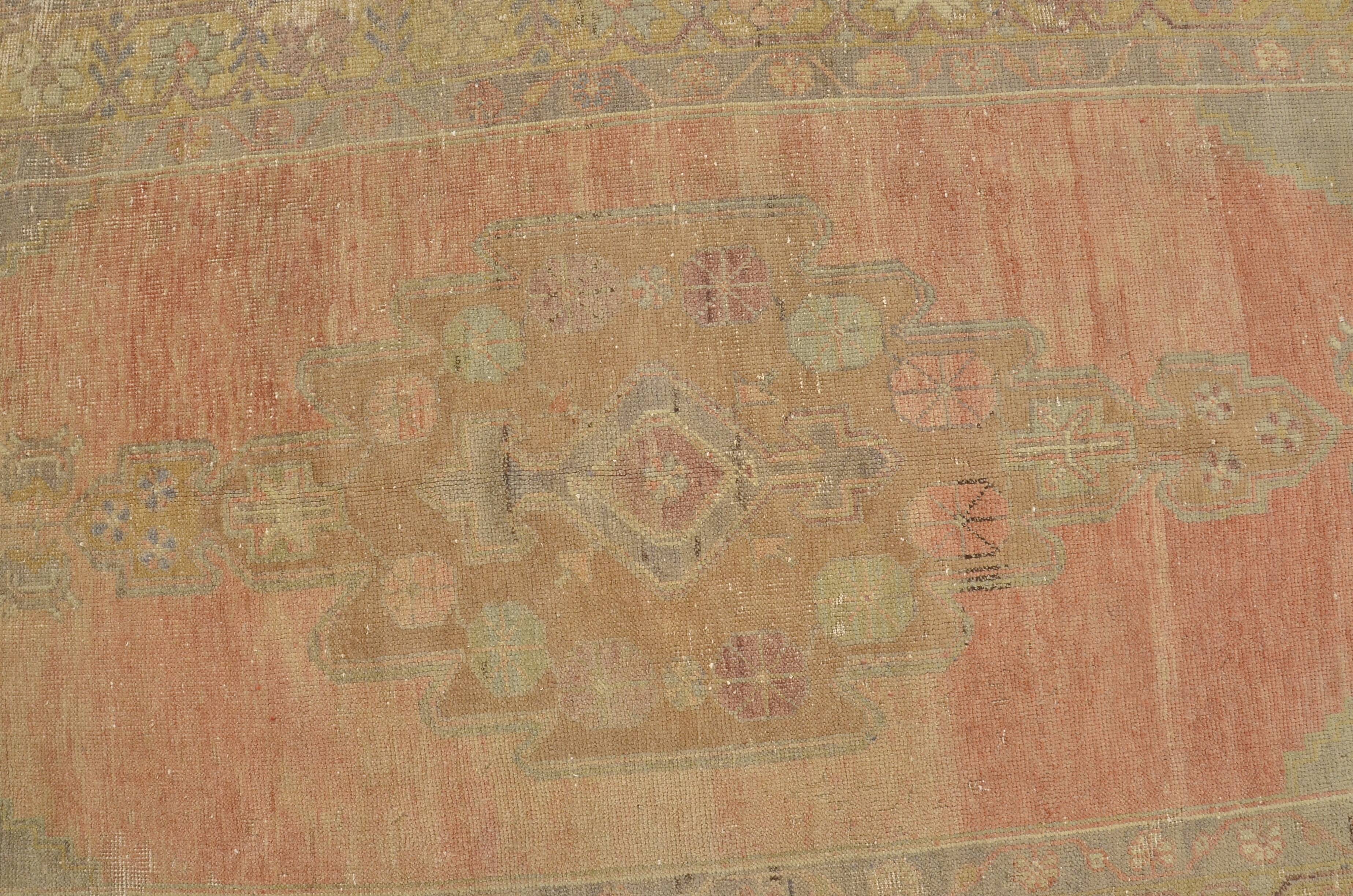 Oushak Turkish Antique Rug