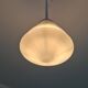 Conical opal glass ceiling lamp by Phillips, Netherlands 1920s
