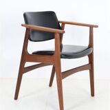 Mid Century Danish Modern teak armchair in the style of Arne Vodder