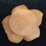 Wooden leaf trinket tray