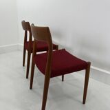 Set of Danish Chairs by Niels Møller for J. L. Møllers, 1960s, Set of 2