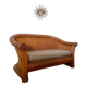 Old 2-seater rattan sofa Italian design from the 70s vintage