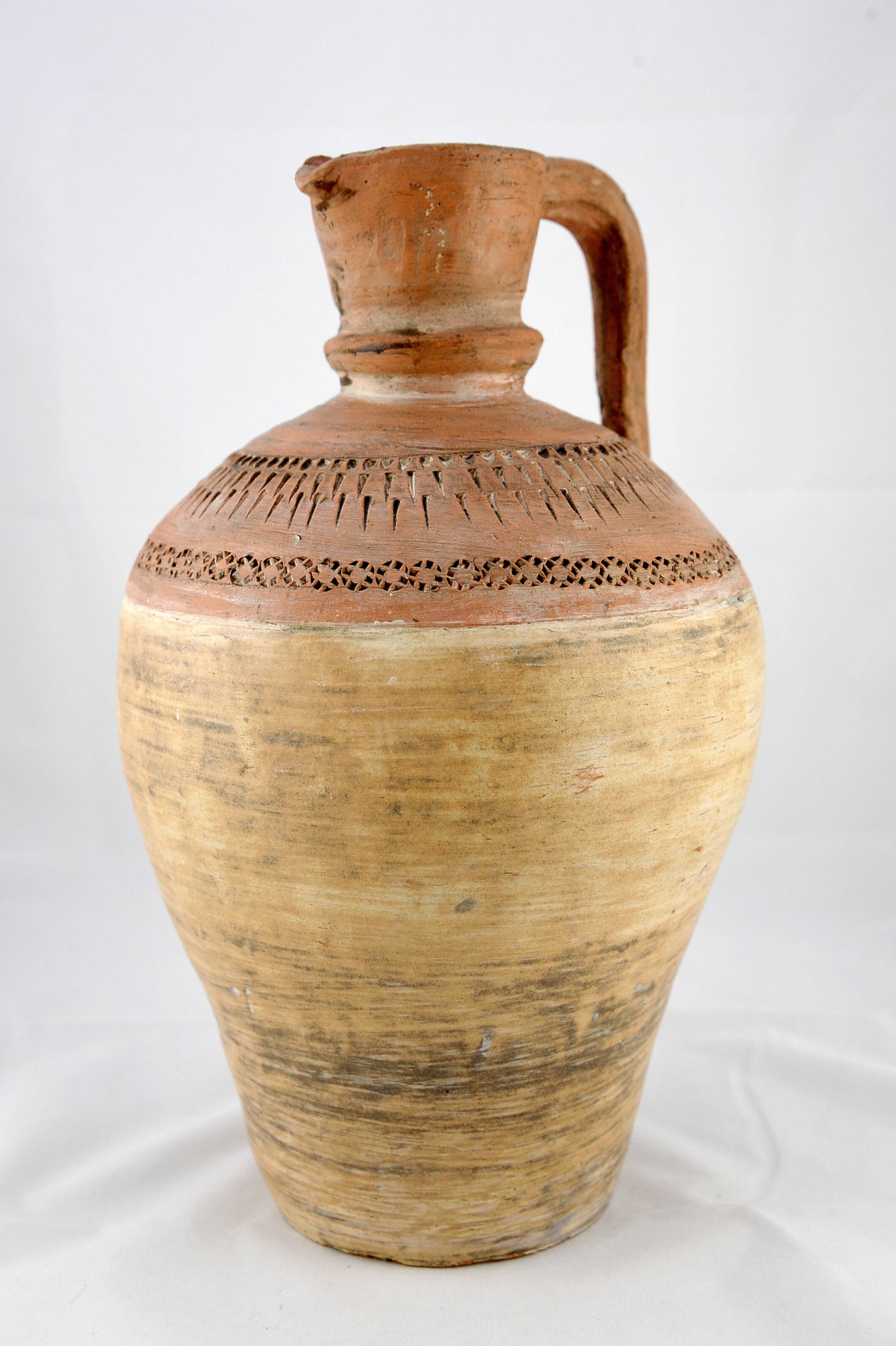 Terracotta jug
