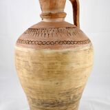 Terracotta jug