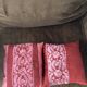 Bohemian style cushions in wild silk and embroidery