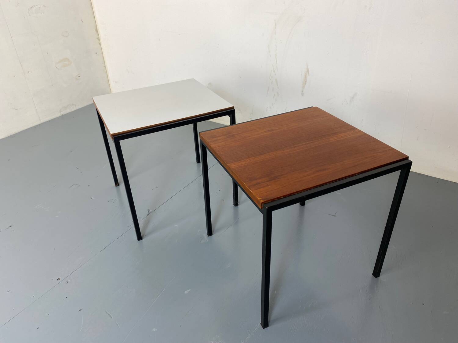 Mid-Century Modernist Side Tables from Pastoe, 1950s, Set of 2