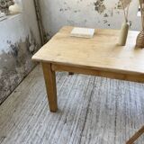 Solid oak farmhouse table 180 cm
