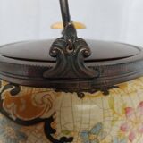 B Grayson & Son Sheffield Crackle Ceramic Cookie Jar