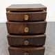 Pair of Art Deco rosewood bedside tables circa 1930