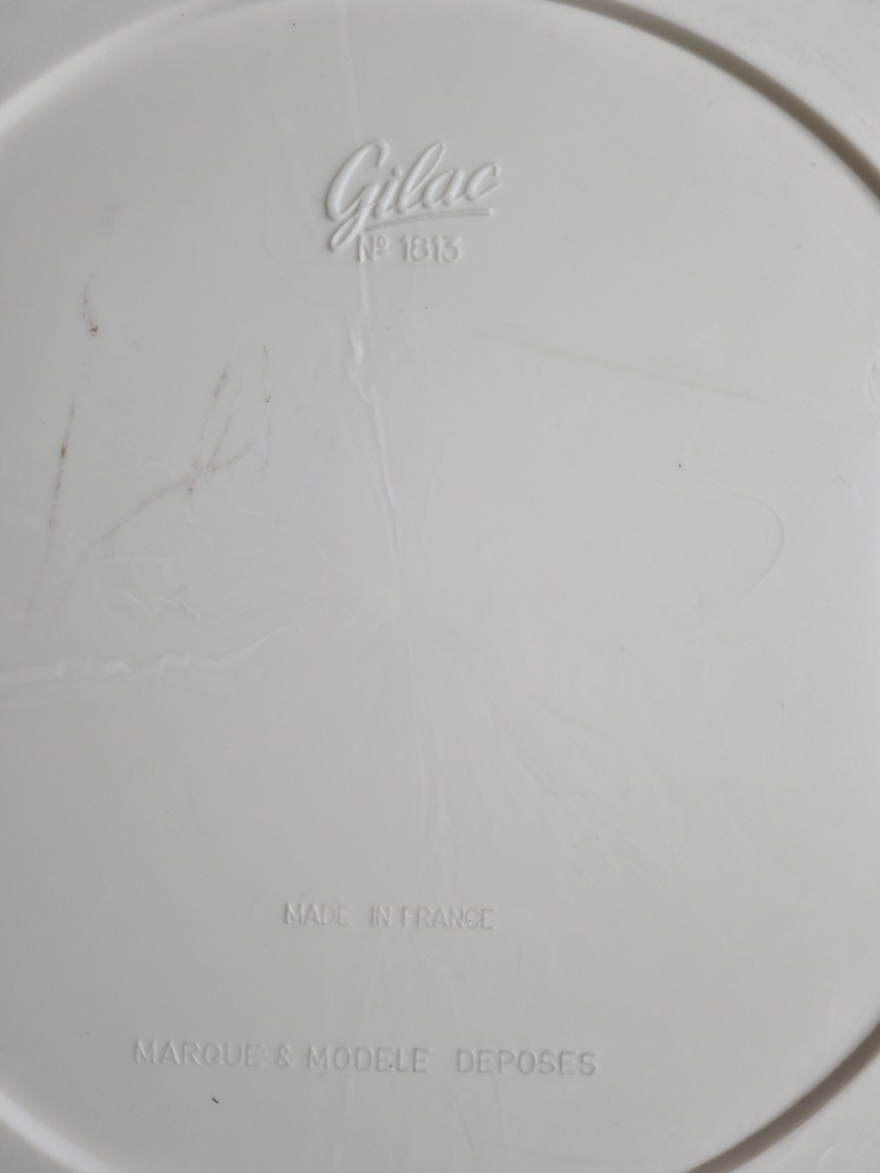 Mirror "Gilac" vintage round, 40 cm