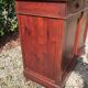 Vintage Parisian buffet in pitchpin with its top St Hubert.