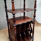 Music cabinet on casters