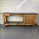 Workbench on wheels - 225 cm