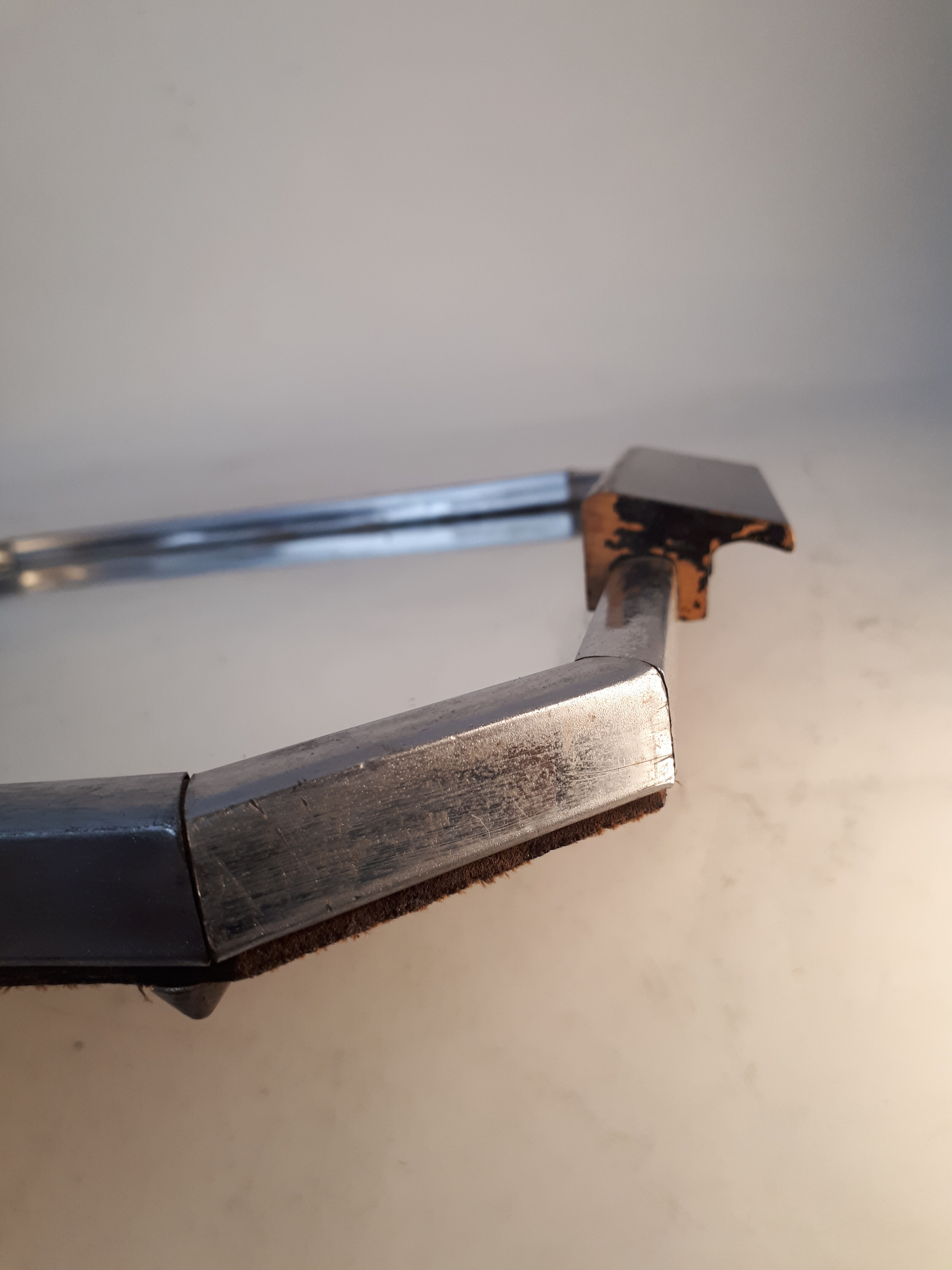 1930 art deco mirror service tray